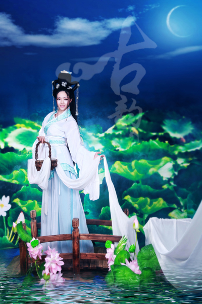 西施浣纱-北京古韵古装摄影